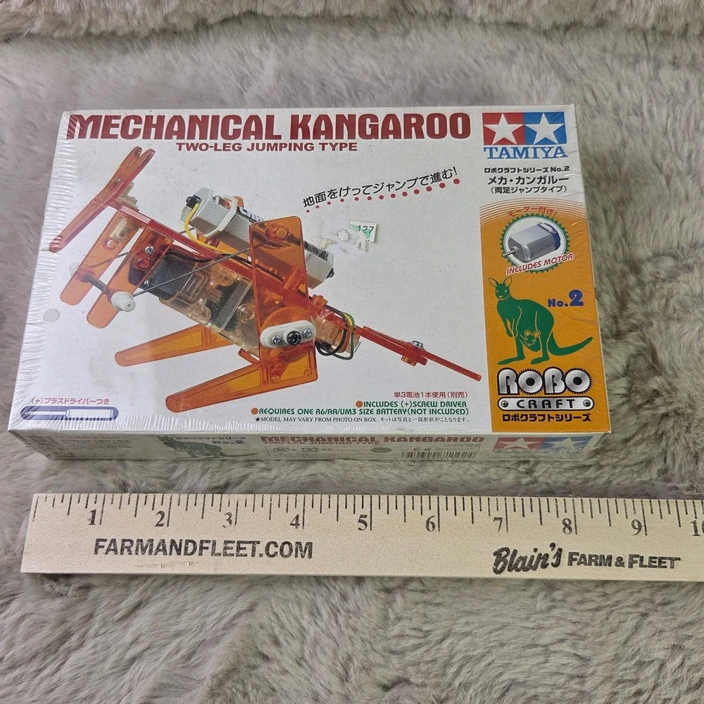 Tamiya RoboCraft No 2 Mechanical Kangaroo Two-Leg Jumping Type Kit 71102 NEW